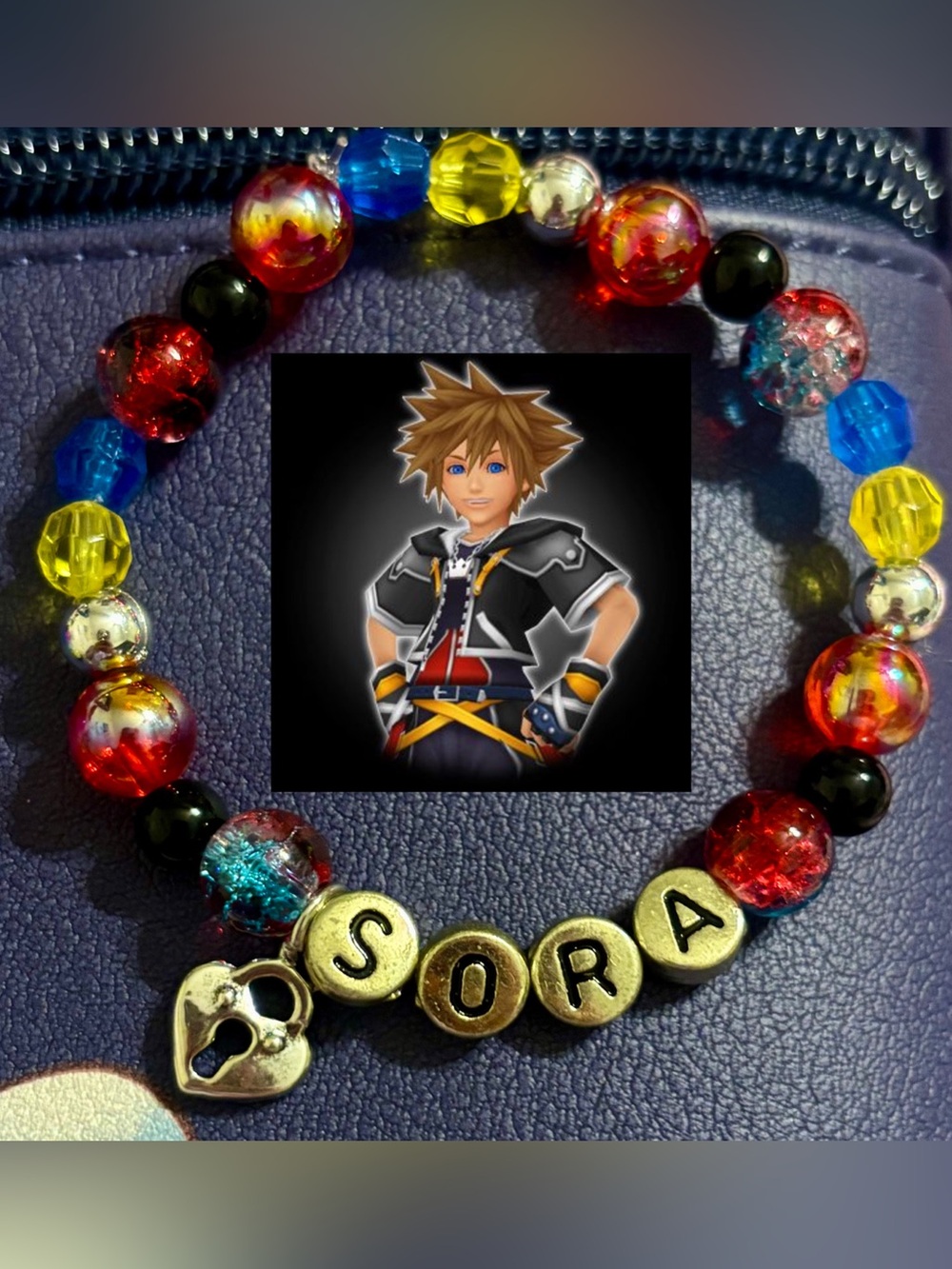 Kingdom Hearts Sora Charm Bracelet